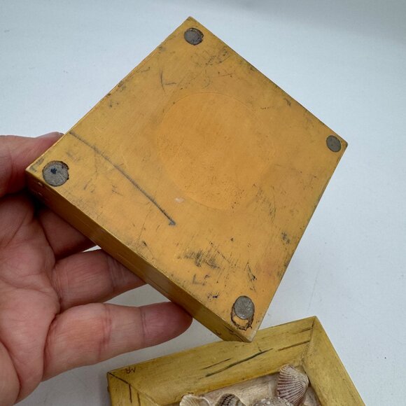 Marjolein Bastin Natures Sketchbook Beach Seaside Shells Friendship Trinket box - Picture 7 of 11